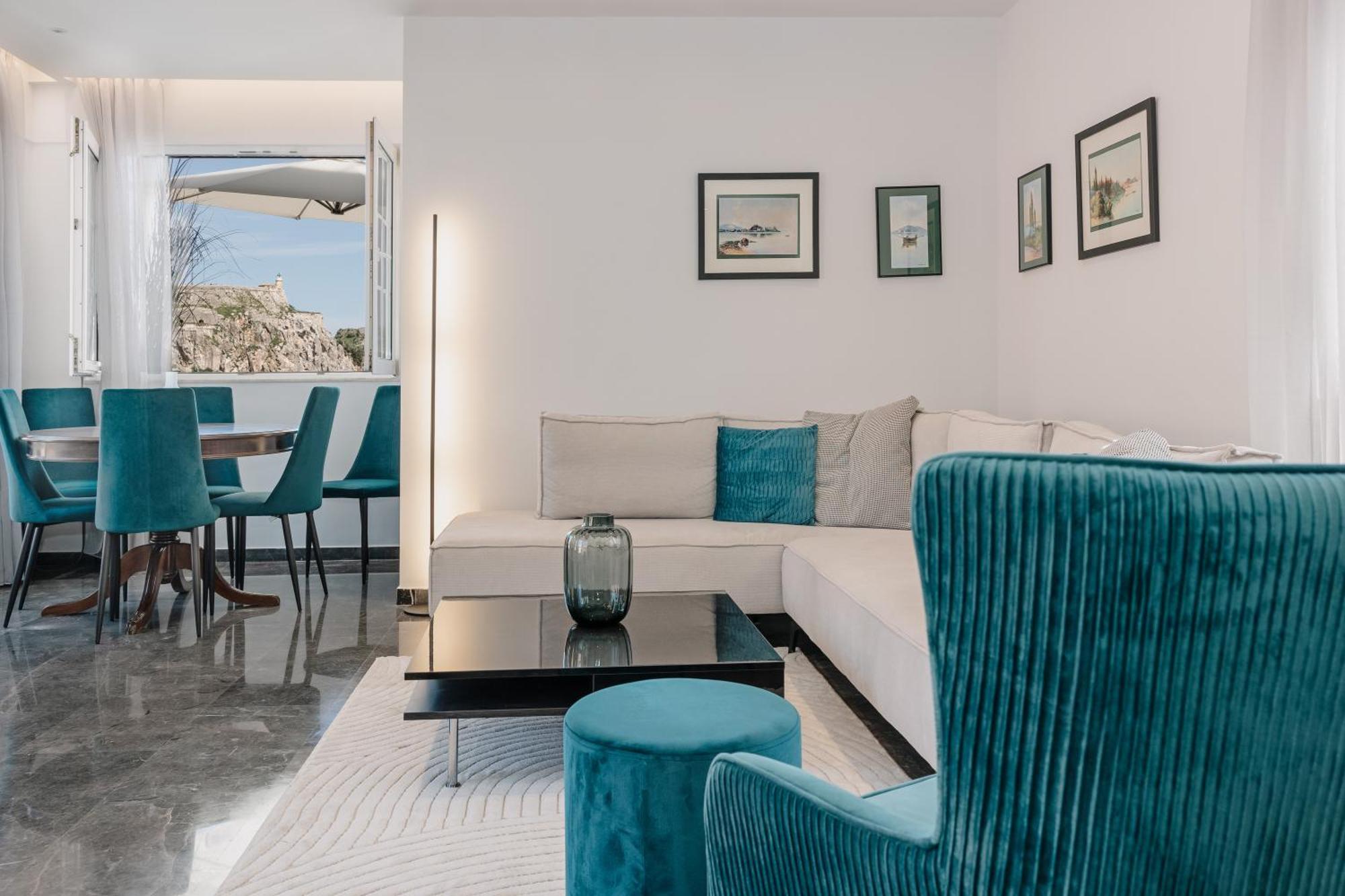 Old Fortress View Roof Top Apartment By Konnect Corfu  Buitenkant foto